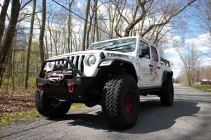Jeep Wrangler JL Fender Flares - Front - Fishbone Offroad - Aluminum Elite - Black - `18-`27